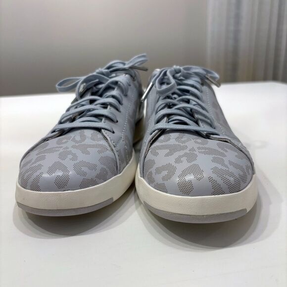 Cole Haan GrandPrø Arctic Ice Leopard Print‎ Tennis Sneakers Size 8 B - Picture 2 of 7